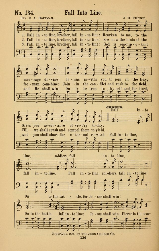 The Great Awakening: a choice collection of new and standard gospel songs page 138