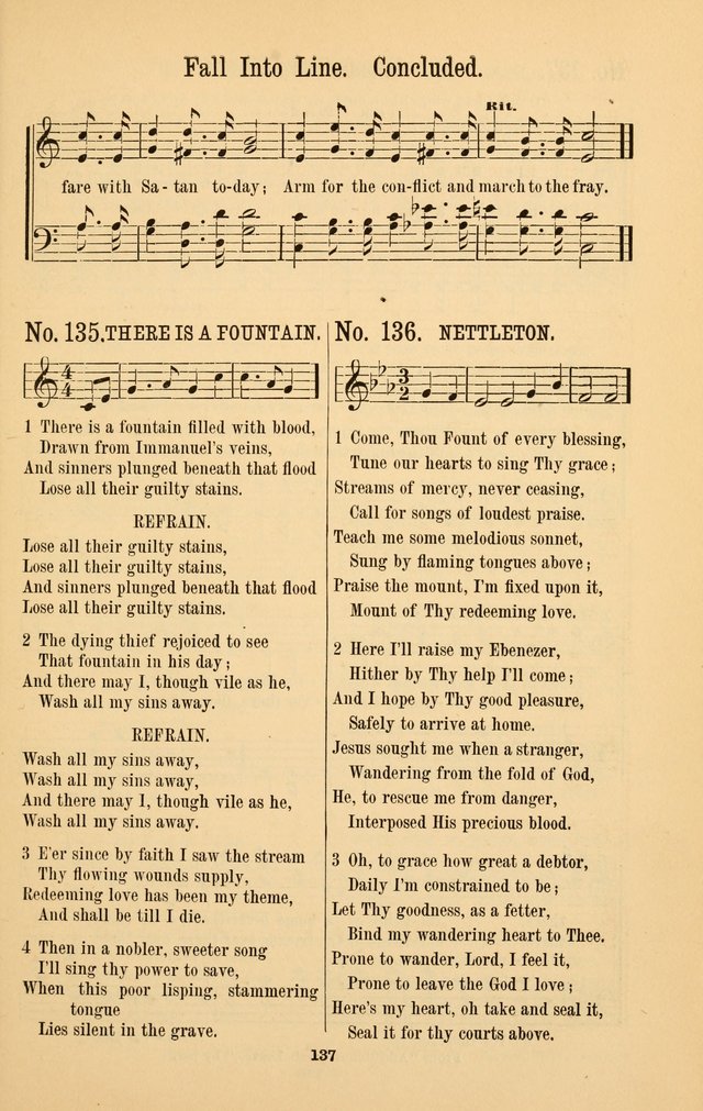 The Great Awakening: a choice collection of new and standard gospel songs page 139