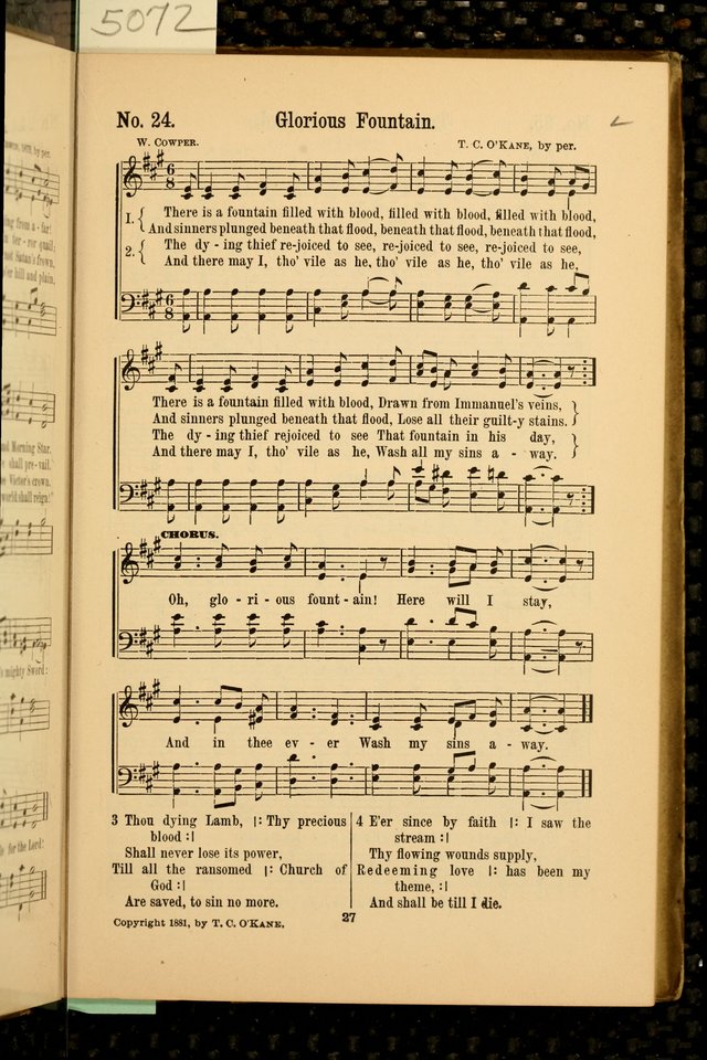 The Great Awakening: a choice collection of new and standard gospel songs page 27