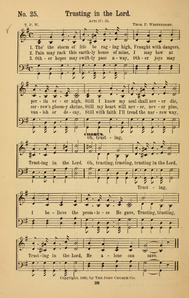 The Great Awakening: a choice collection of new and standard gospel songs page 30