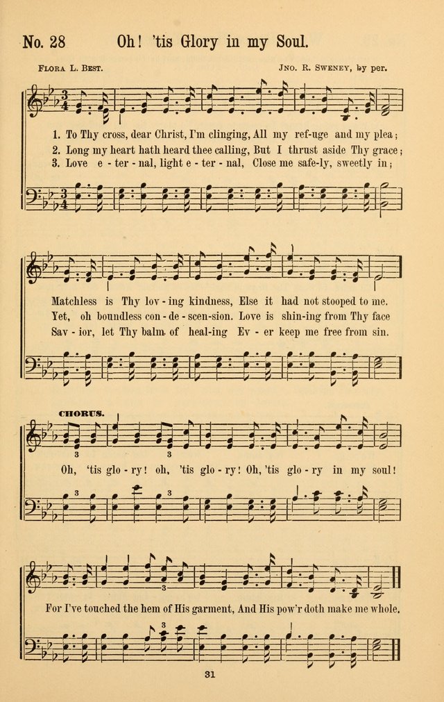 The Great Awakening: a choice collection of new and standard gospel songs page 33