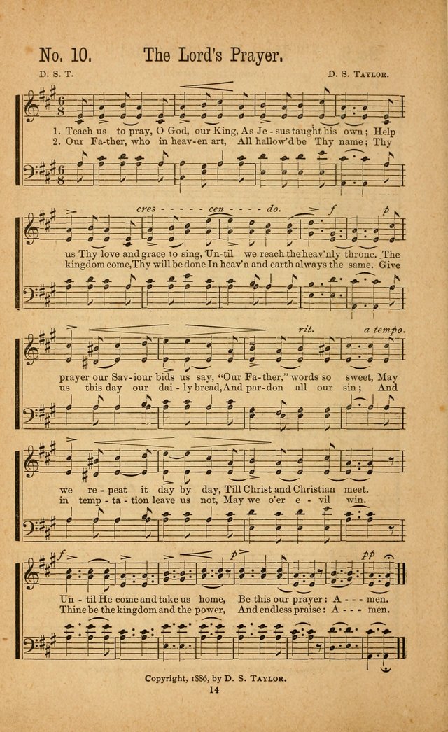 The Gospel Awakening: a collection of original and selected "hymns and spiritual songs" for the use in gospel meetings everywhere page 14