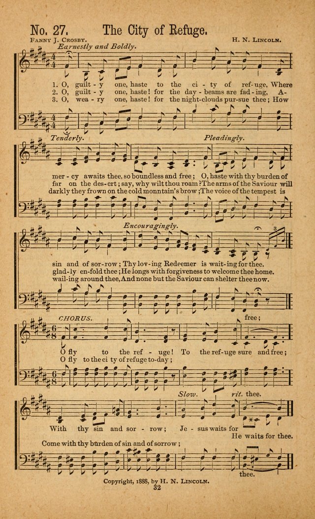 The Gospel Awakening: a collection of original and selected "hymns and spiritual songs" for the use in gospel meetings everywhere page 30