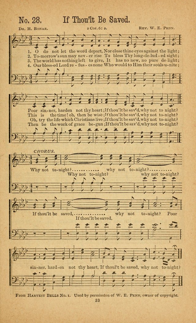 The Gospel Awakening: a collection of original and selected "hymns and spiritual songs" for the use in gospel meetings everywhere page 31