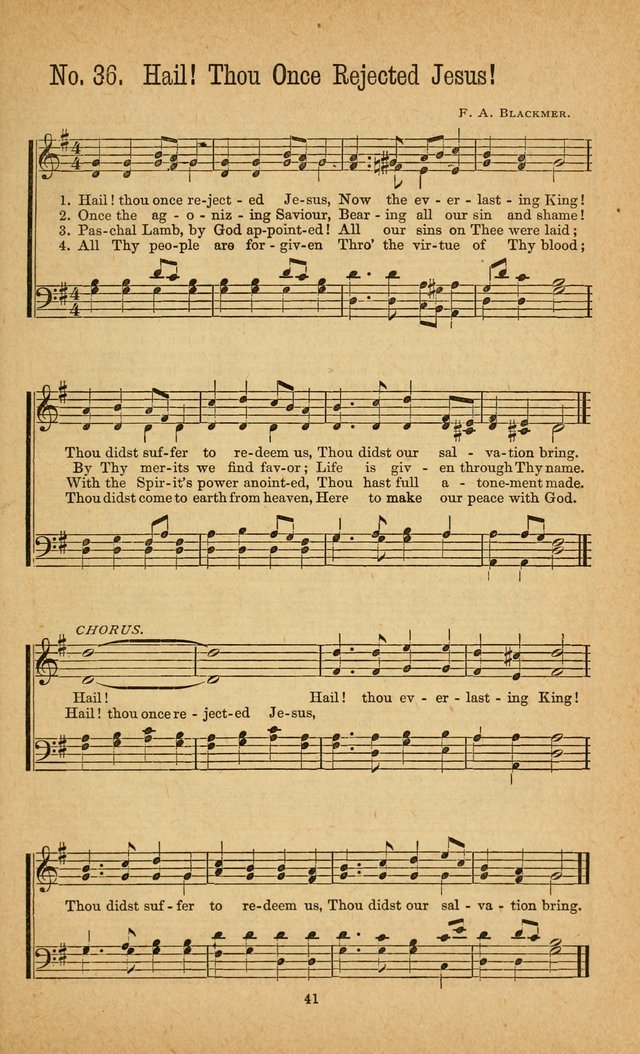 The Gospel Awakening: a collection of original and selected "hymns and spiritual songs" for the use in gospel meetings everywhere page 39