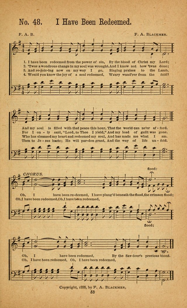 The Gospel Awakening: a collection of original and selected "hymns and spiritual songs" for the use in gospel meetings everywhere page 51