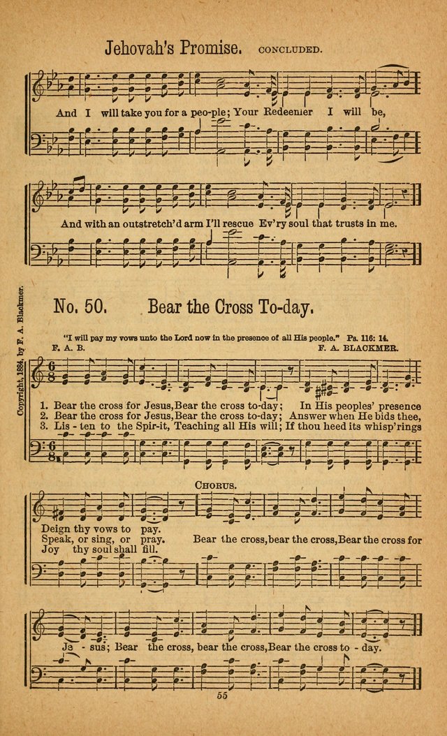 The Gospel Awakening: a collection of original and selected "hymns and spiritual songs" for the use in gospel meetings everywhere page 53