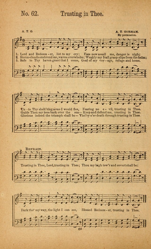 The Gospel Awakening: a collection of original and selected "hymns and spiritual songs" for the use in gospel meetings everywhere page 62