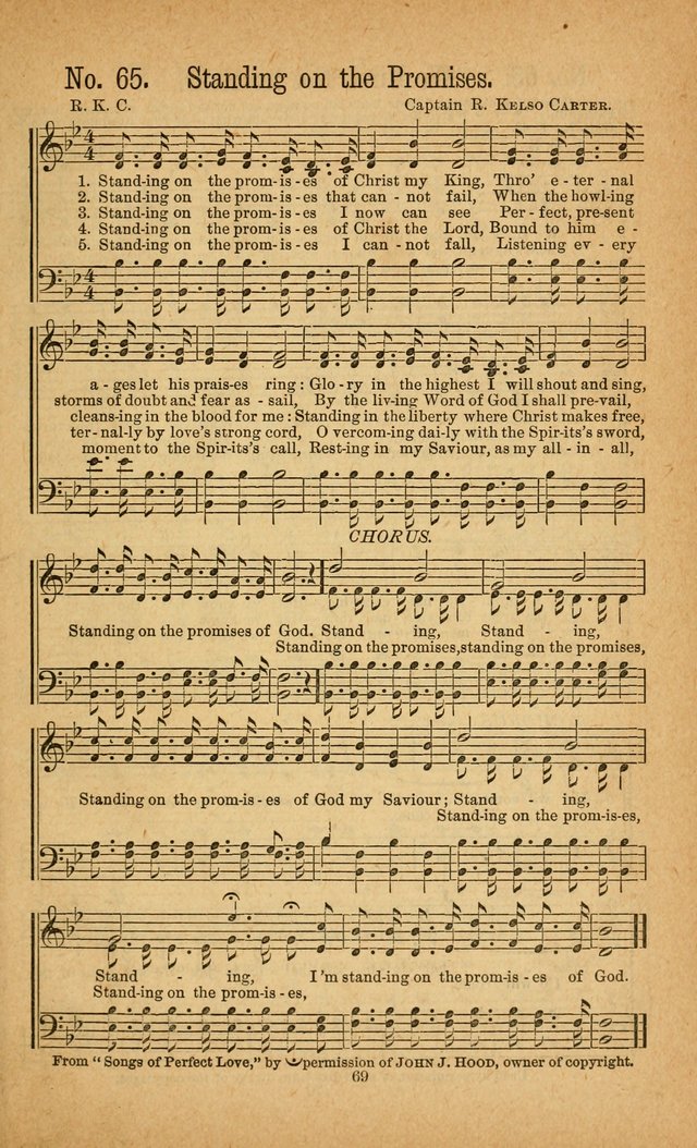 The Gospel Awakening: a collection of original and selected "hymns and spiritual songs" for the use in gospel meetings everywhere page 65