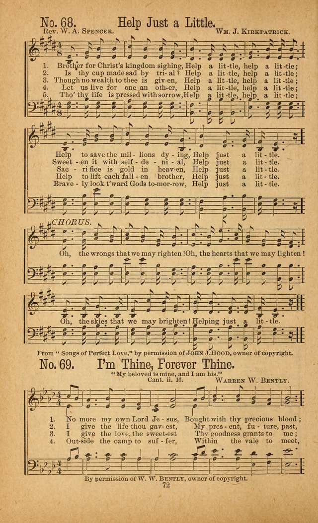 The Gospel Awakening: a collection of original and selected "hymns and spiritual songs" for the use in gospel meetings everywhere page 68