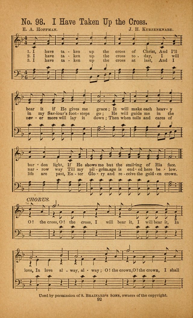 The Gospel Awakening: a collection of original and selected "hymns and spiritual songs" for the use in gospel meetings everywhere page 88