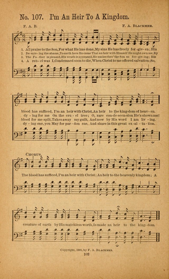 The Gospel Awakening: a collection of original and selected "hymns and spiritual songs" for the use in gospel meetings everywhere page 98