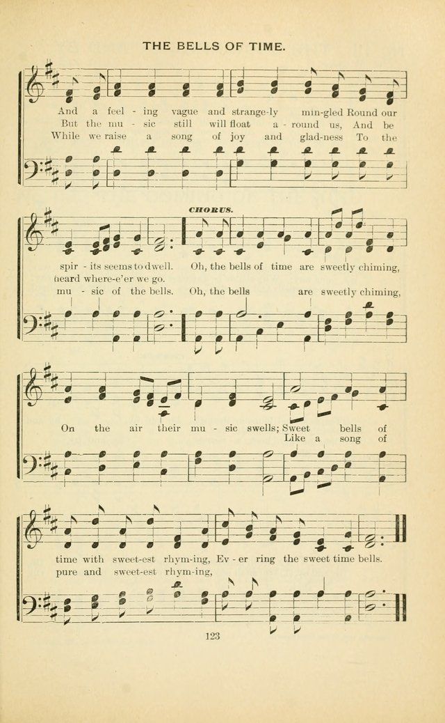 Glory Bells: a collection of new hymns and new music for Sunday-schools, gospel meetings, revivals, Christian Endeavor societies, Epworth Leagues, etc.  page 121