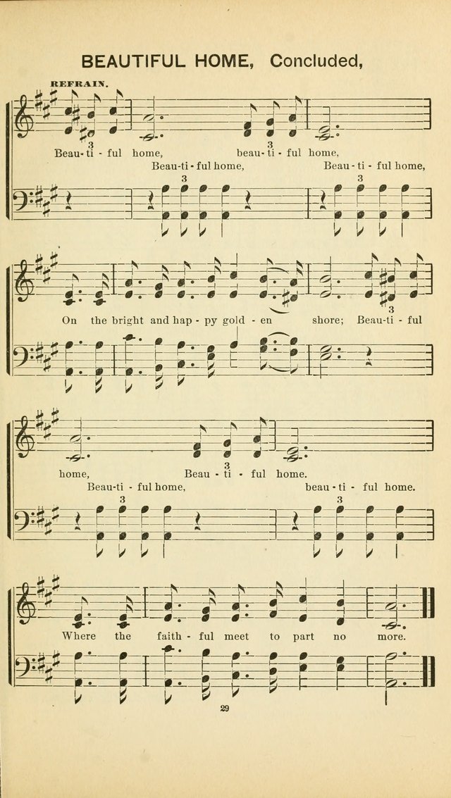 Glory Bells: a collection of new hymns and new music for Sunday-schools, gospel meetings, revivals, Christian Endeavor societies, Epworth Leagues, etc.  page 27