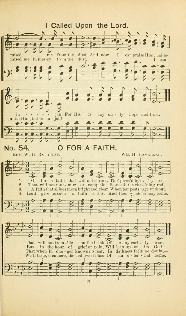 Glory Bells: a collection of new hymns and new music for Sunday-schools, gospel meetings, revivals, Christian Endeavor societies, Epworth Leagues, etc.  page 61