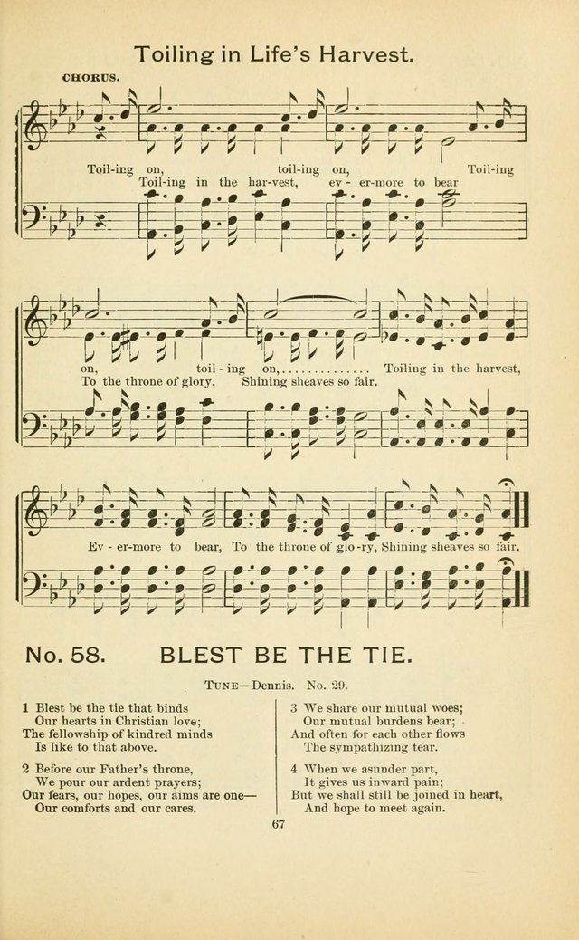 Glory Bells: a collection of new hymns and new music for Sunday-schools, gospel meetings, revivals, Christian Endeavor societies, Epworth Leagues, etc.  page 65