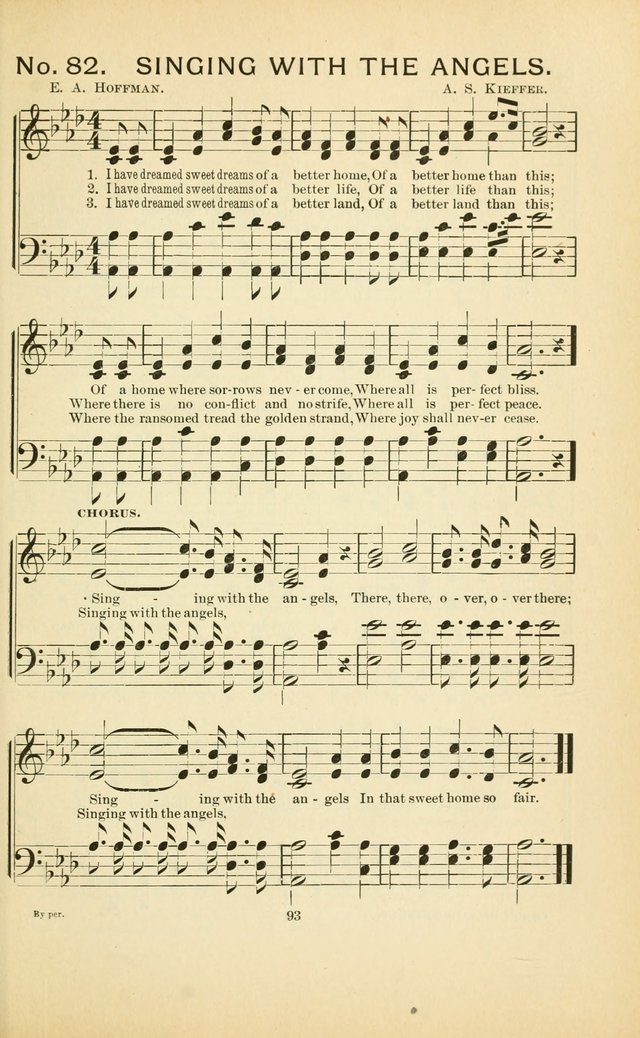 Glory Bells: a collection of new hymns and new music for Sunday-schools, gospel meetings, revivals, Christian Endeavor societies, Epworth Leagues, etc.  page 91