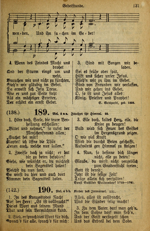 Gesangbuch der Bischöflichen Methodisten-Kirche: in Deutschalnd und der Schweiz page 129