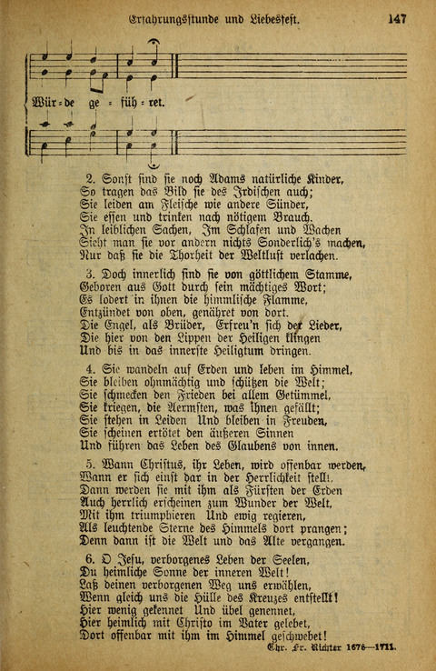 Gesangbuch der Bischöflichen Methodisten-Kirche: in Deutschalnd und der Schweiz page 145