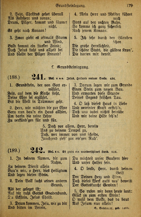 Gesangbuch der Bischöflichen Methodisten-Kirche: in Deutschalnd und der Schweiz page 177