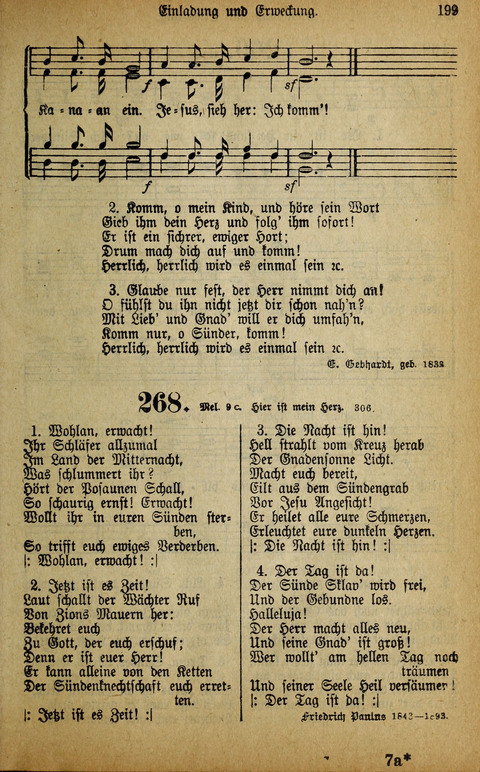 Gesangbuch der Bischöflichen Methodisten-Kirche: in Deutschalnd und der Schweiz page 197