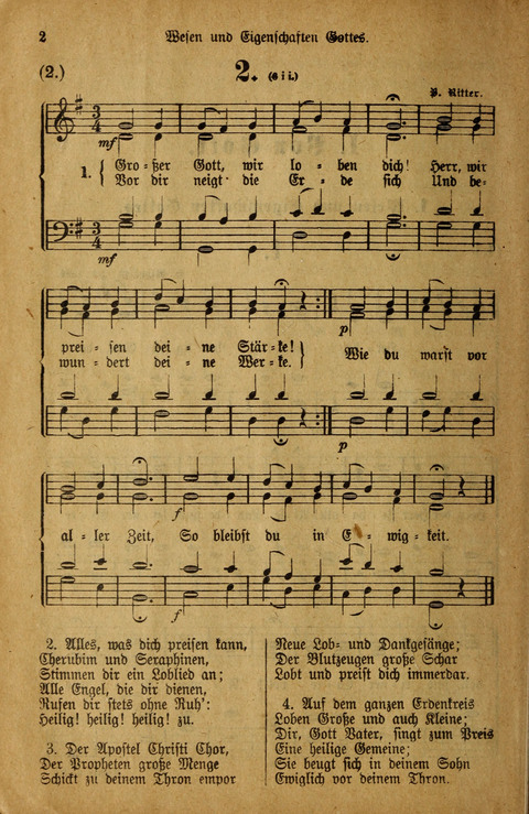 Gesangbuch der Bischöflichen Methodisten-Kirche: in Deutschalnd und der Schweiz page 2