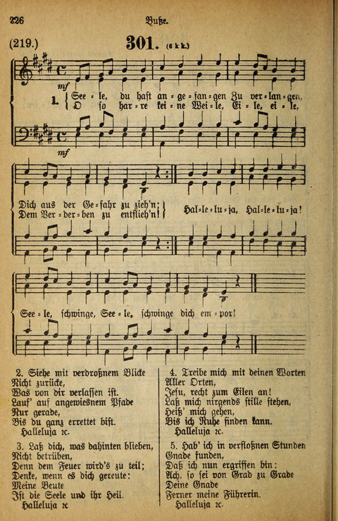 Gesangbuch der Bischöflichen Methodisten-Kirche: in Deutschalnd und der Schweiz page 224