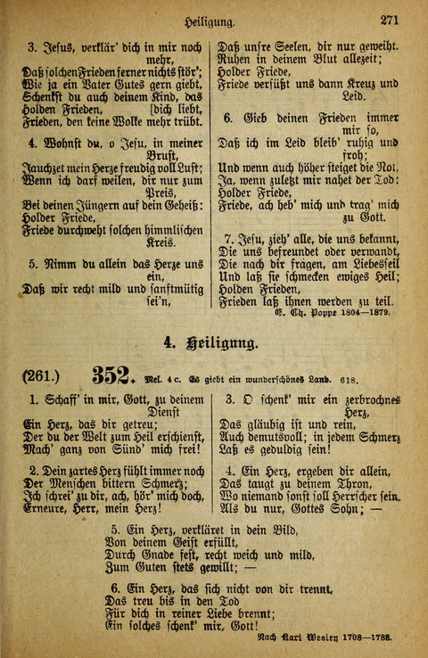 Gesangbuch der Bischöflichen Methodisten-Kirche: in Deutschalnd und der Schweiz page 271