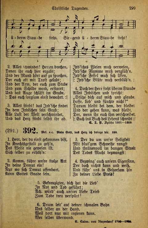 Gesangbuch der Bischöflichen Methodisten-Kirche: in Deutschalnd und der Schweiz page 299