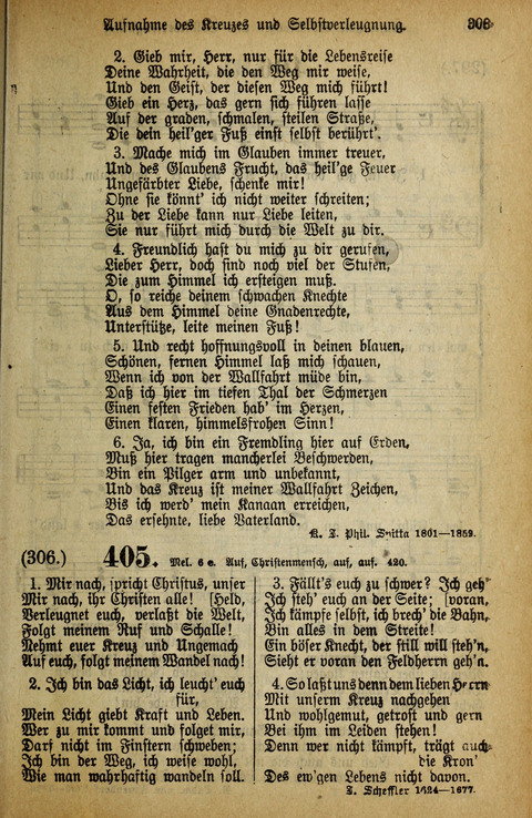 Gesangbuch der Bischöflichen Methodisten-Kirche: in Deutschalnd und der Schweiz page 309