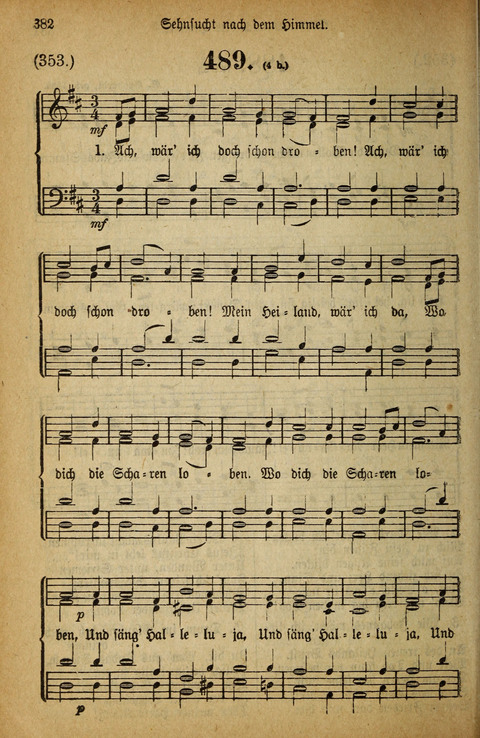 Gesangbuch der Bischöflichen Methodisten-Kirche: in Deutschalnd und der Schweiz page 382