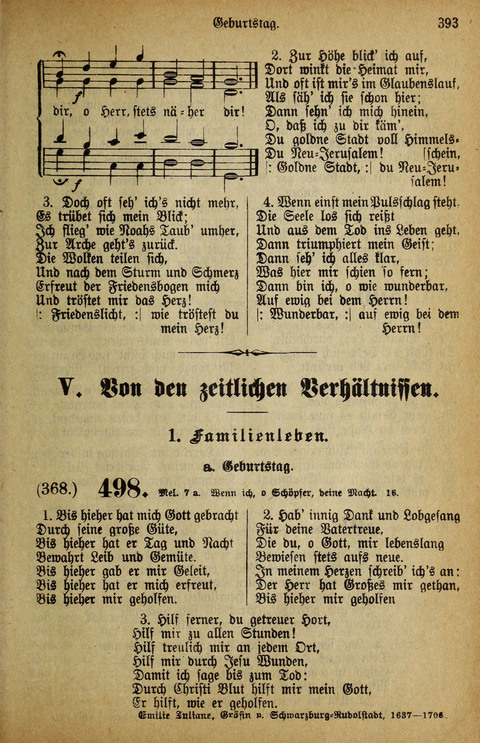 Gesangbuch der Bischöflichen Methodisten-Kirche: in Deutschalnd und der Schweiz page 393