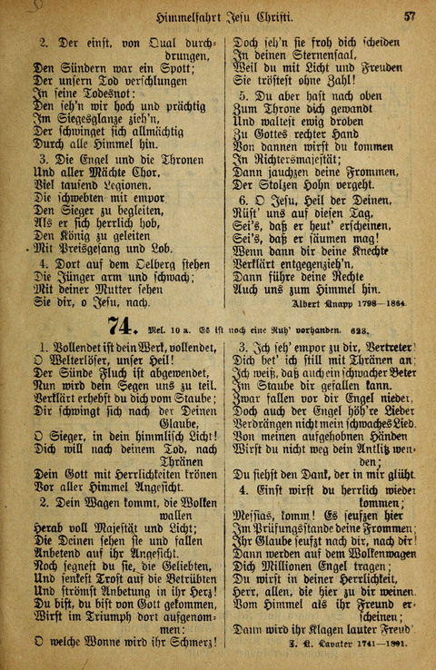 Gesangbuch der Bischöflichen Methodisten-Kirche: in Deutschalnd und der Schweiz page 55