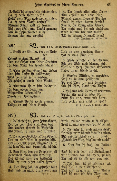 Gesangbuch der Bischöflichen Methodisten-Kirche: in Deutschalnd und der Schweiz page 61