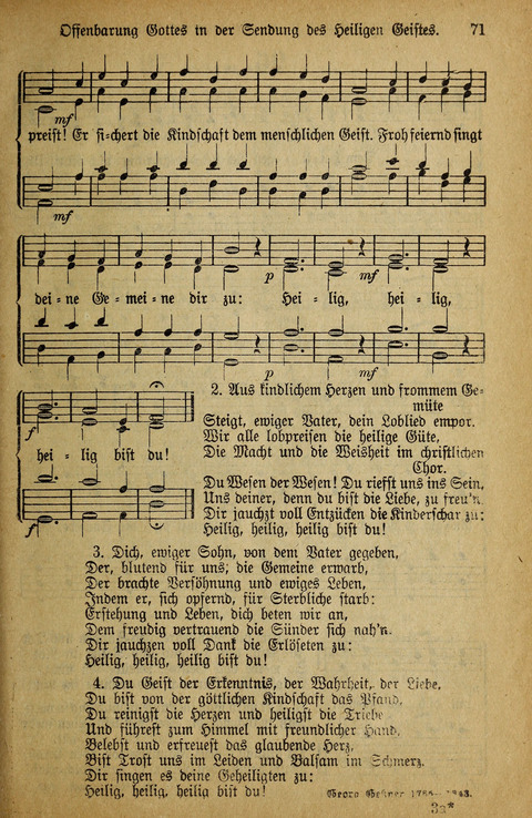 Gesangbuch der Bischöflichen Methodisten-Kirche: in Deutschalnd und der Schweiz page 69