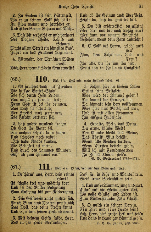 Gesangbuch der Bischöflichen Methodisten-Kirche: in Deutschalnd und der Schweiz page 79