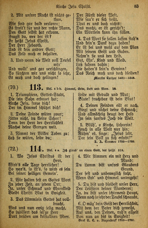 Gesangbuch der Bischöflichen Methodisten-Kirche: in Deutschalnd und der Schweiz page 81