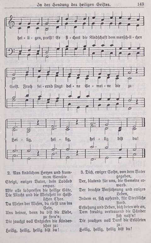 Gesangbuch der Bischöflichen Methodistenkirche: für die Gemeinden deutscher Zunge in Europa page 143