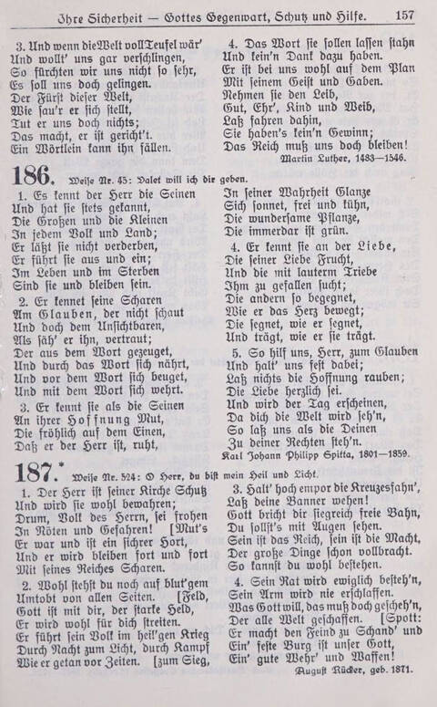 Gesangbuch der Bischöflichen Methodistenkirche: für die Gemeinden deutscher Zunge in Europa page 157