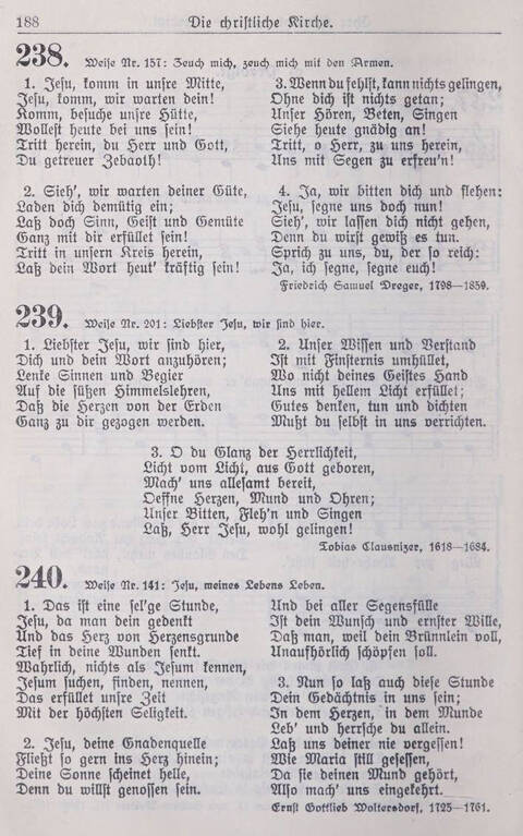 Gesangbuch der Bischöflichen Methodistenkirche: für die Gemeinden deutscher Zunge in Europa page 188