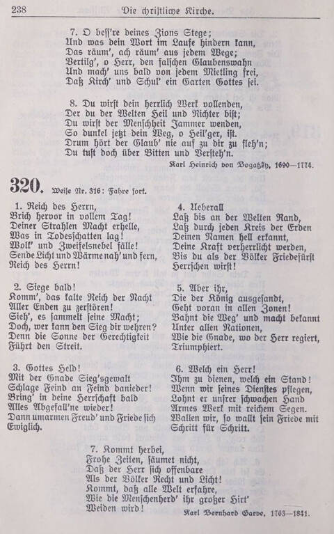 Gesangbuch der Bischöflichen Methodistenkirche: für die Gemeinden deutscher Zunge in Europa page 238