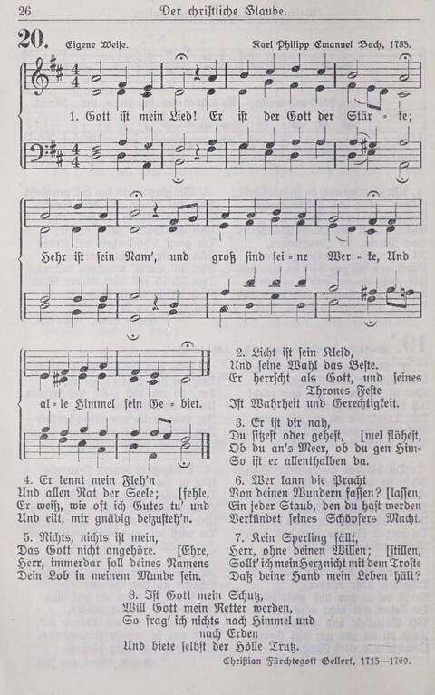 Gesangbuch der Bischöflichen Methodistenkirche: für die Gemeinden deutscher Zunge in Europa page 26