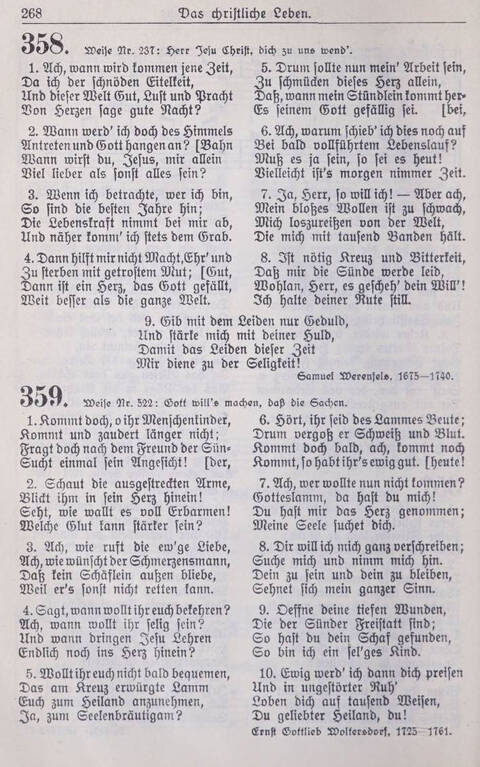 Gesangbuch der Bischöflichen Methodistenkirche: für die Gemeinden deutscher Zunge in Europa page 268