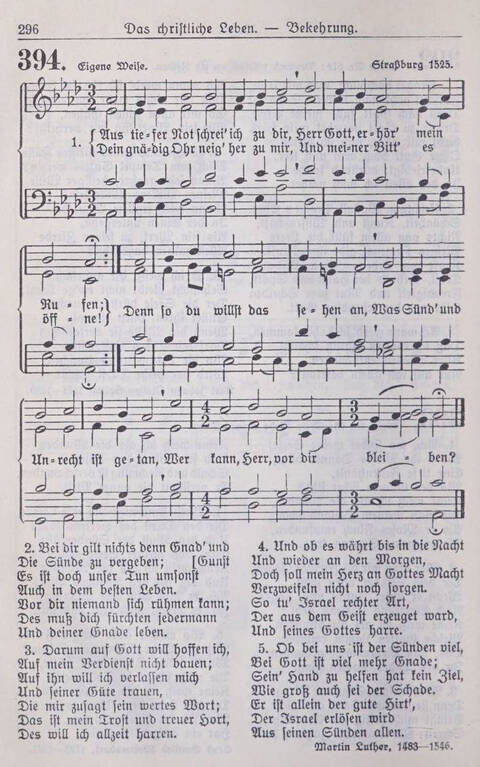 Gesangbuch der Bischöflichen Methodistenkirche: für die Gemeinden deutscher Zunge in Europa page 296