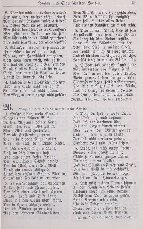 Gesangbuch der Bischöflichen Methodistenkirche: für die Gemeinden deutscher Zunge in Europa page 31