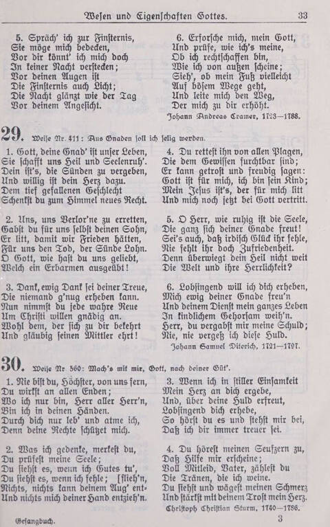 Gesangbuch der Bischöflichen Methodistenkirche: für die Gemeinden deutscher Zunge in Europa page 33