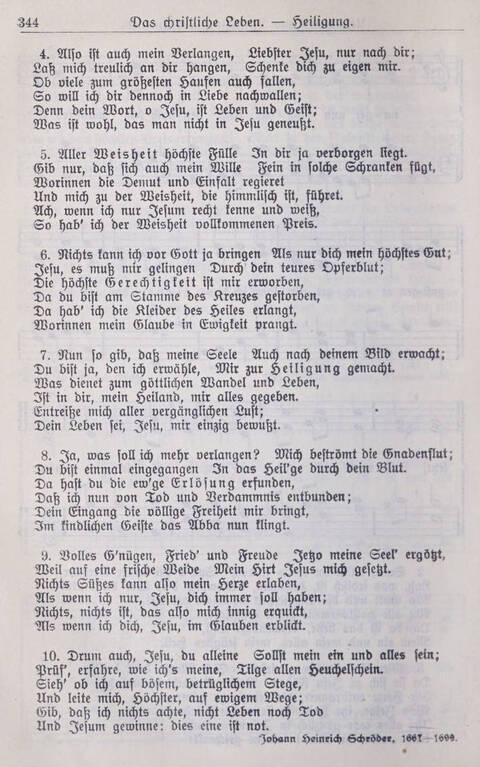 Gesangbuch der Bischöflichen Methodistenkirche: für die Gemeinden deutscher Zunge in Europa page 344