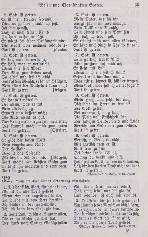 Gesangbuch der Bischöflichen Methodistenkirche: für die Gemeinden deutscher Zunge in Europa page 35