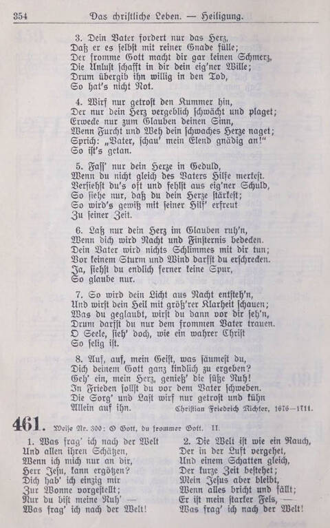 Gesangbuch der Bischöflichen Methodistenkirche: für die Gemeinden deutscher Zunge in Europa page 354