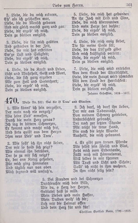 Gesangbuch der Bischöflichen Methodistenkirche: für die Gemeinden deutscher Zunge in Europa page 361